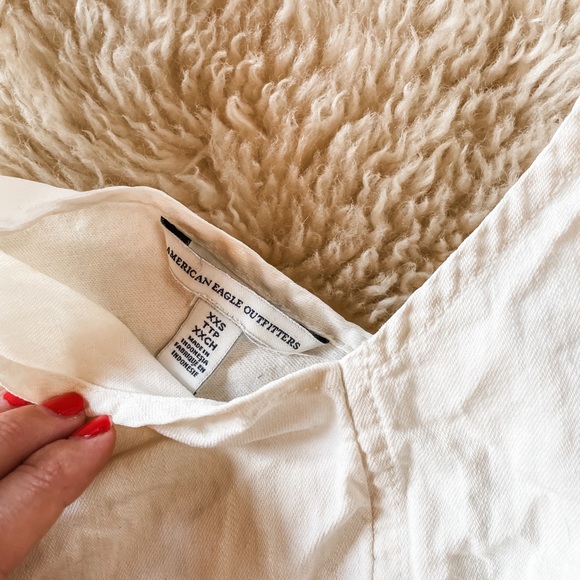 American Eagle Outfitters tank with distressing and fringe hem - Picture 4 of 6